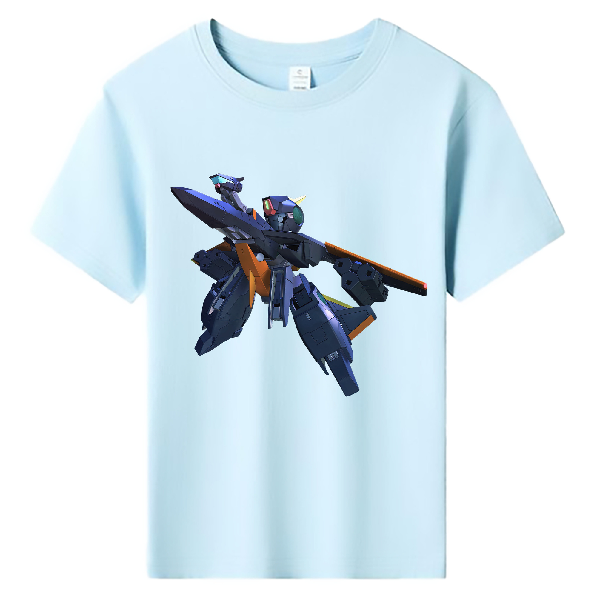 （画像用） 機動戦士ガンダム Mobile Suit Gundam 綿100％キッズTシャツ（フロントプリント）